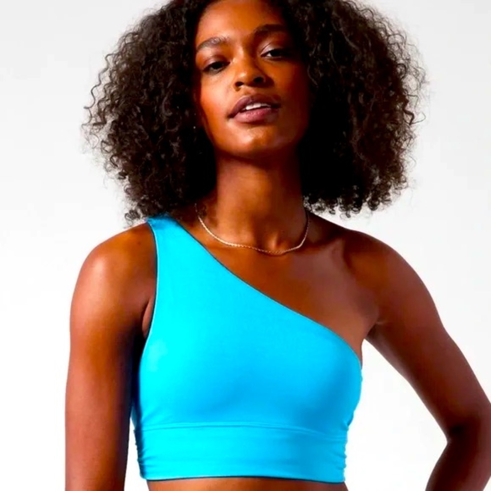 ATHLETA Athena Longline Bra A-C in Santorini size Large